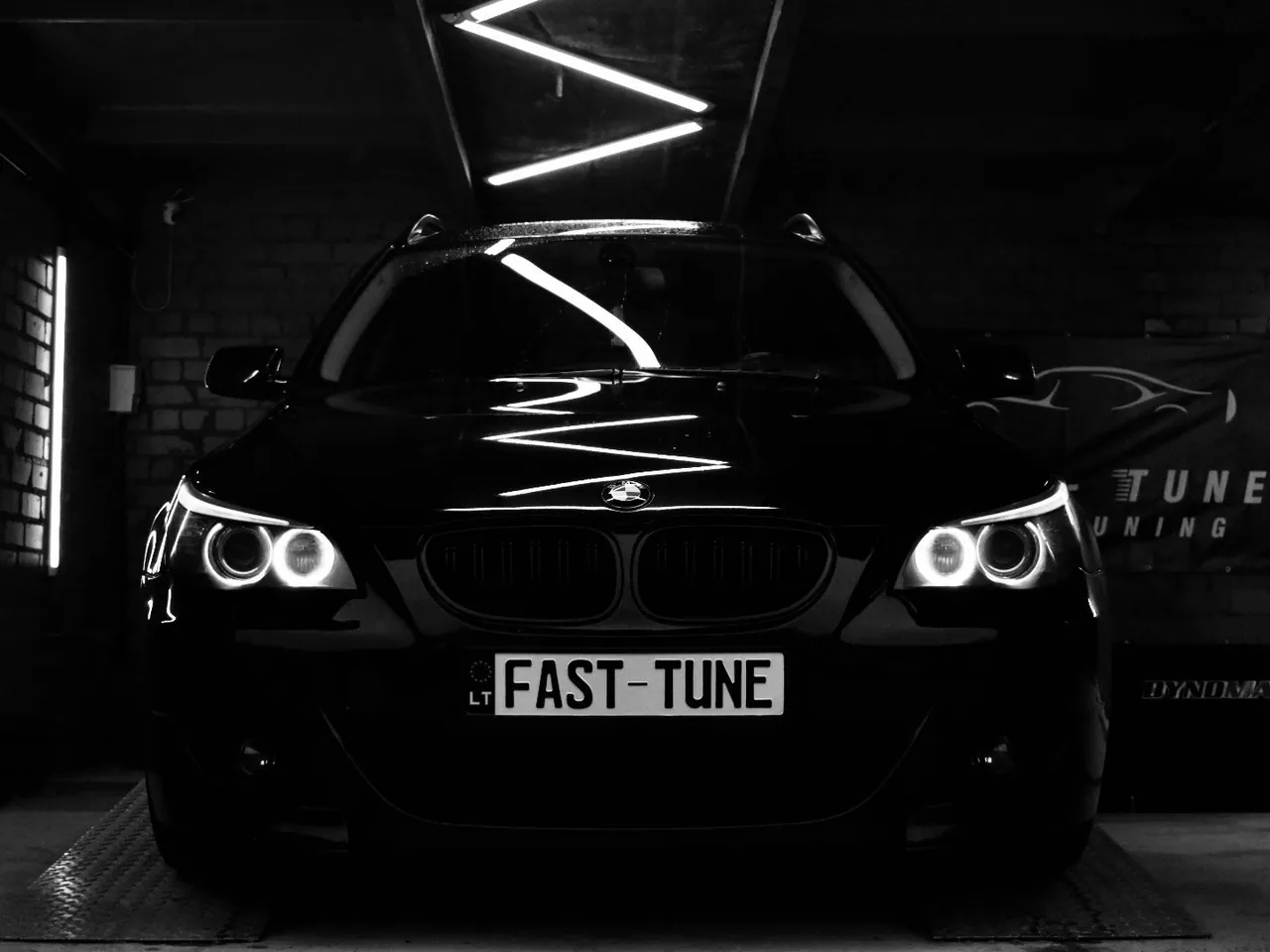 Fast-Tune BMW ant galios matavimo stendo
