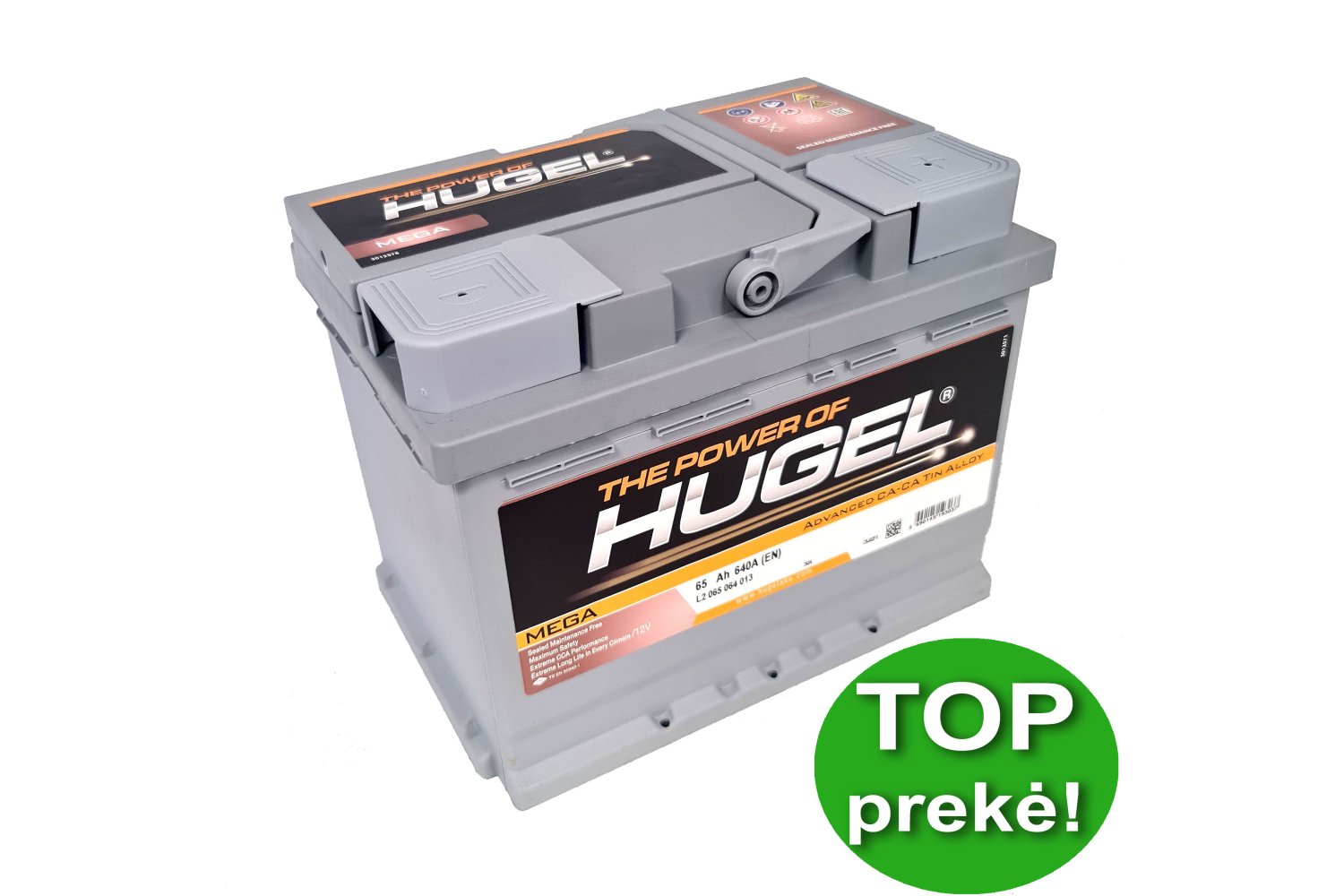 Hugel 65 Ah 640A