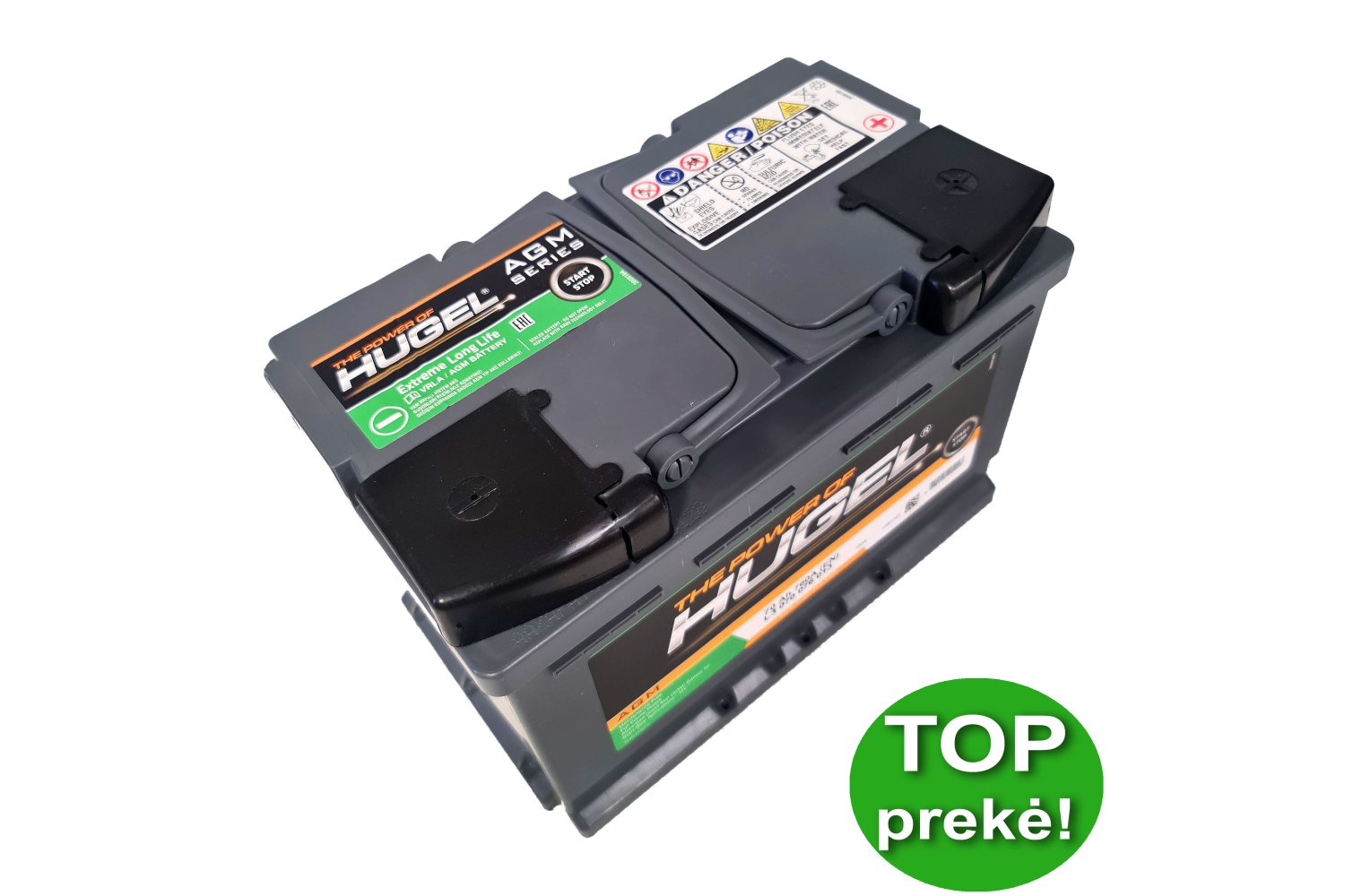 Hugel 70 Ah 760 A AGM