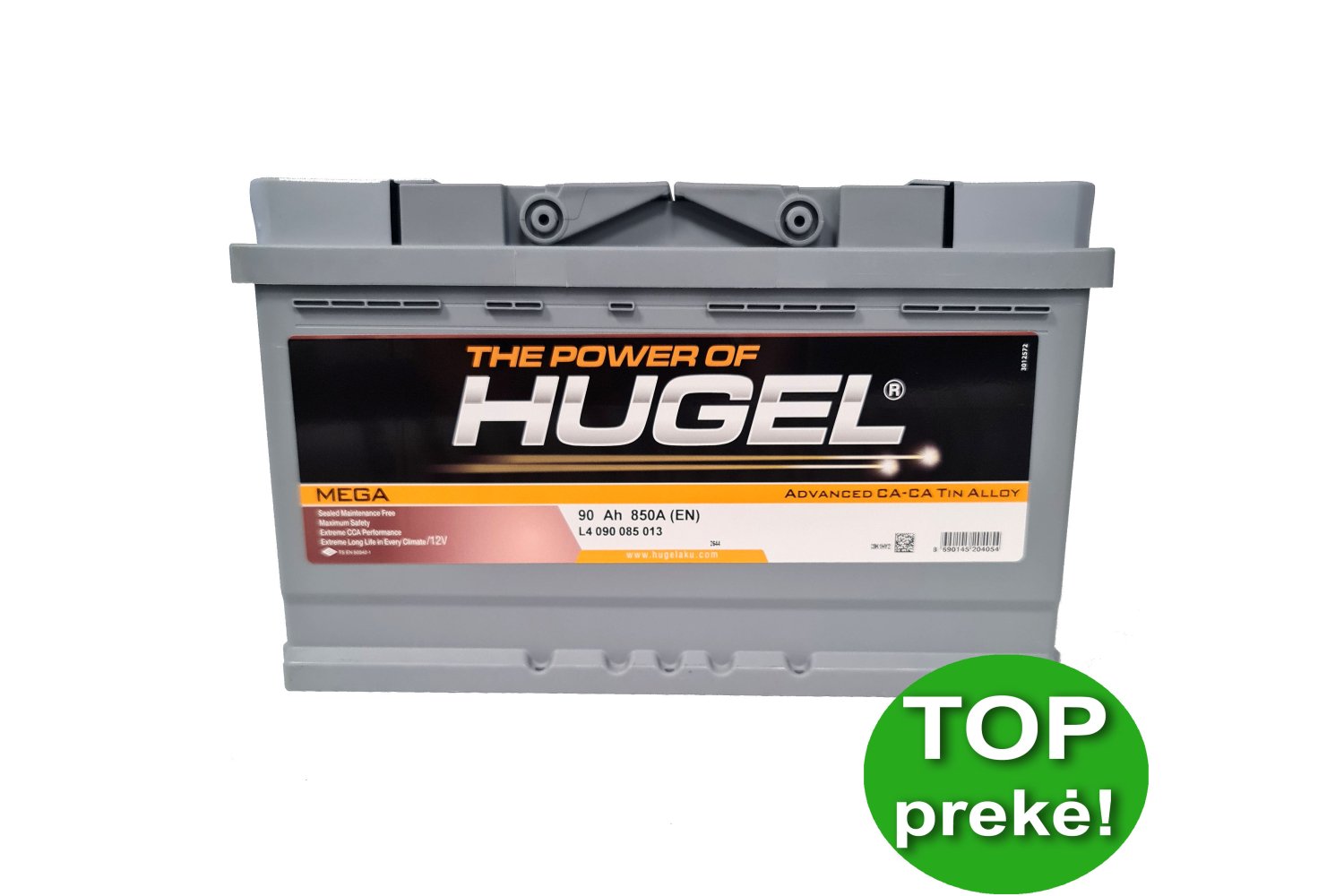Hugel 90 Ah 850 A