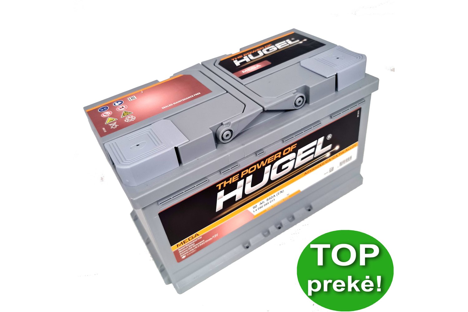 Hugel 90 Ah 850 A