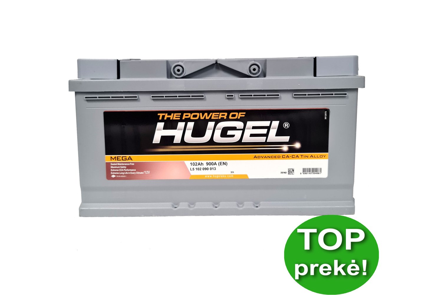 Hugel 102 Ah 900 A