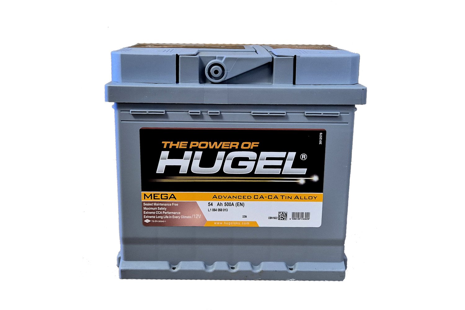 Hugel 54 Ah 500A