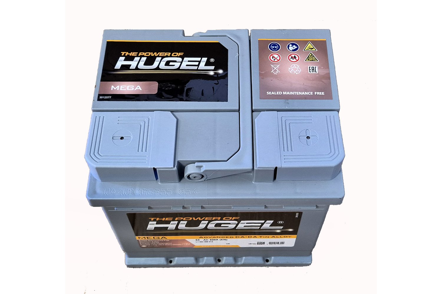 Hugel 54 Ah 500A